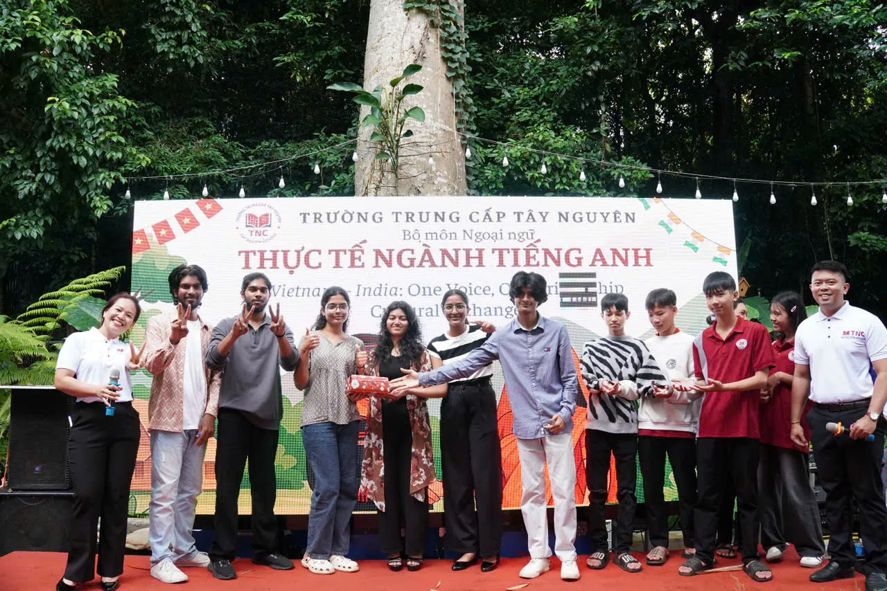 Indian engineering students building robotics project